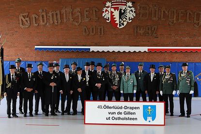 Zum 49. Ältermanntreffen kamen rund 80 Vertreter aus 24 Gilden in der Grömitzer Gildehalle zusammen. (Foto: Christian Lück)
