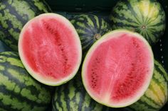 Melonenzeit auf dem Neustädter Wochenmarkt.