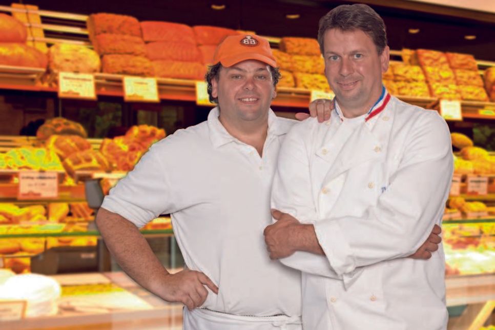 Helmut Börke jun. (li.) und Thomas Börke