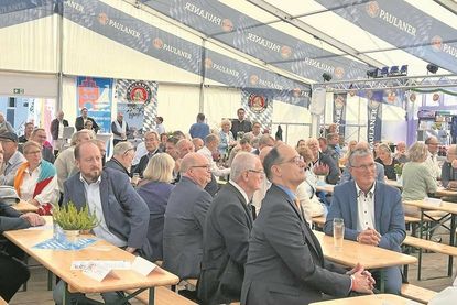 Viele Gäste besuchten den Jubiläumsempfang des Gewerbevereins.