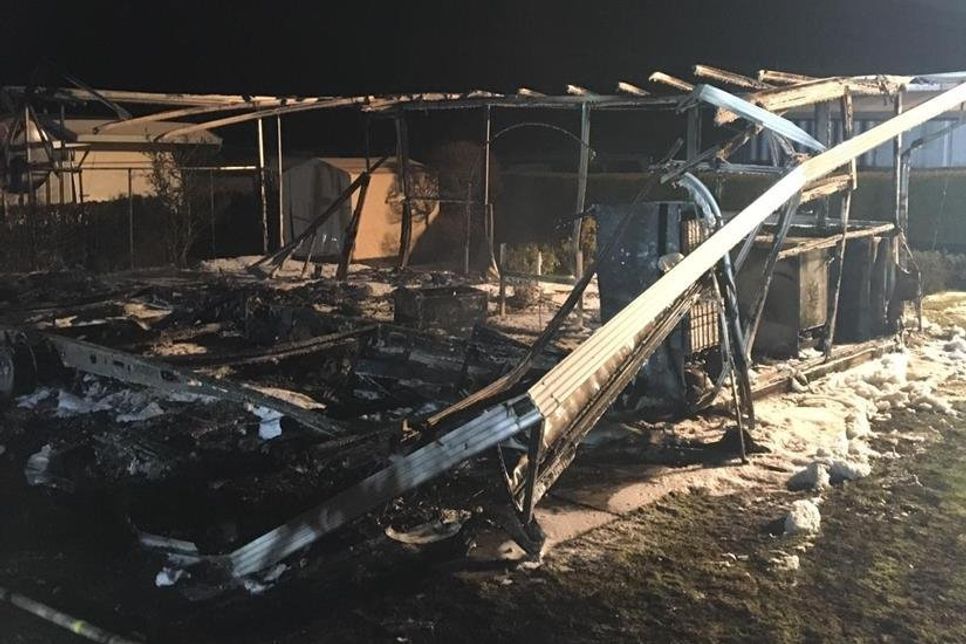 Im Einsatz war die Feuerwehr Neustadt mit einem Löschzug sowie die Landespolizei und der Rettungsdienst.