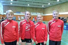 Die Grömitzer Teilnehmer Henrik Faasel, Kim Vietze, Finja Plath und Leander Hoff (v. lks.).