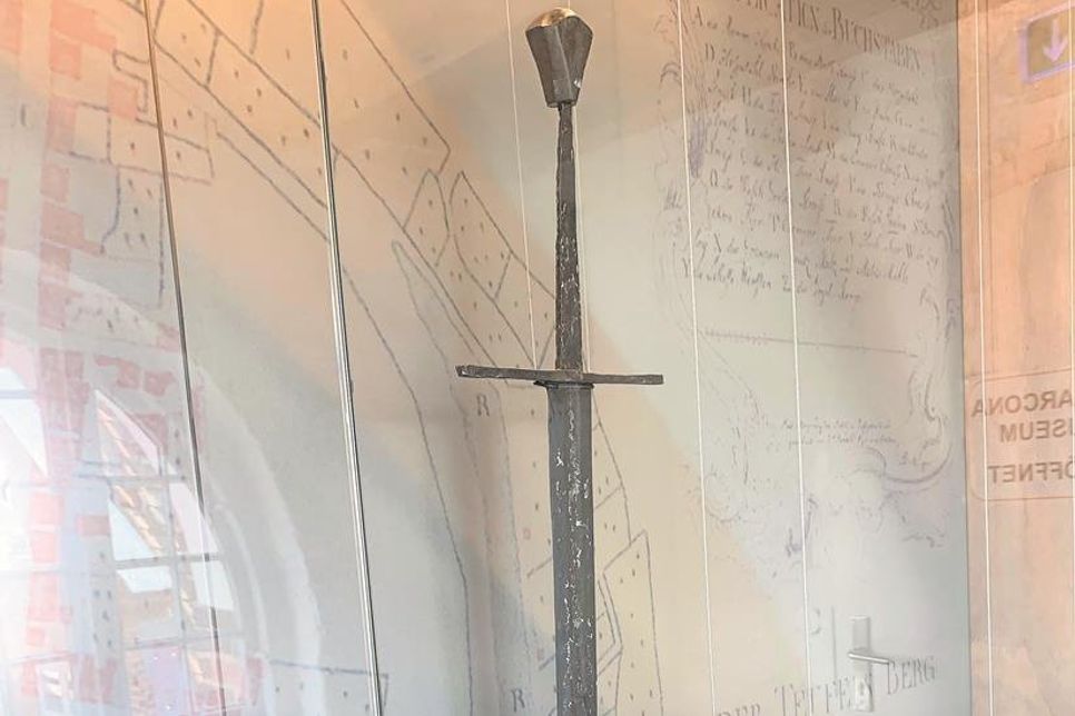 Das mysteriöse Schwert aus dem Süseler Moor.