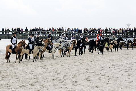 Reitsport, Show und Familienprogramm: Großes Strandderby-Wochenende in Timmendorfer Strand
