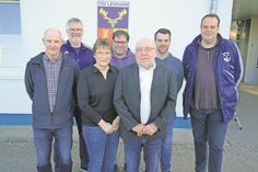Der aktuelle Vorstand des TSV Lensahn: Beisitzer Heino Baumann, 2. Vorsitzender Henning Steffen, Beisitzerin Marion Zecher, Schriftführer Marco Grümmer, 1. Vorsitzender Wolfgang Prehn, Kassenwart Sören Ziesmer und Sport- und Jugendwart Kai-Uwe Schmütz (v. lks.).
