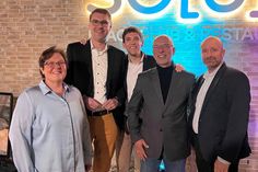 Britta Krell, Sebastian Schmidt, Benedict Küpker, Hendrik Wozniak und Peer Knöfler.