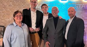 Britta Krell, Sebastian Schmidt, Benedict Küpker, Hendrik Wozniak und Peer Knöfler.