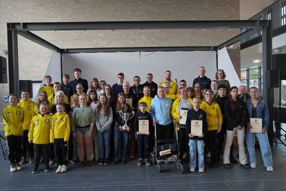 Die geehrten Sportlerinnen und Sportler.