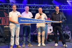 Übergabe „Blaues Band“.