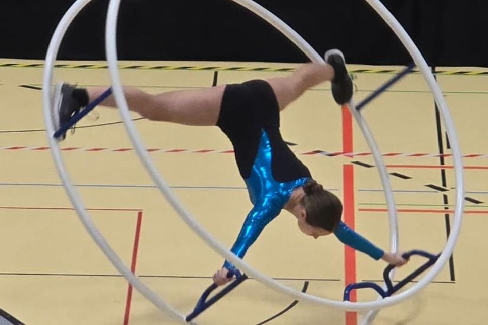 Lavina Perk in der Disziplin Spirale.