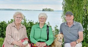 25 Jahre Plöner Tafel: Sonja Kohlwes, Heide Steinbach und Stefan Thomsen berichten von ihrer Geschichte.