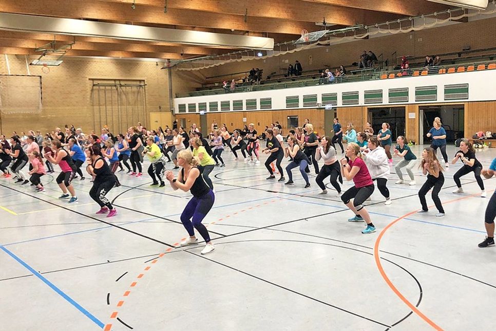 Seit nunmehr fünf Jahren wird bei der BSG Eutin Zumba praktiziert.