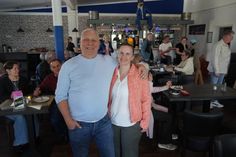 Inhaber Klaus Zilian mit Ehefrau Nicole während der offiziellen Eröffnung.