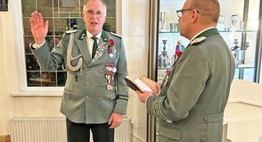 Wolfgang Nittritz wurde als neuer Vorsteher vereidigt.