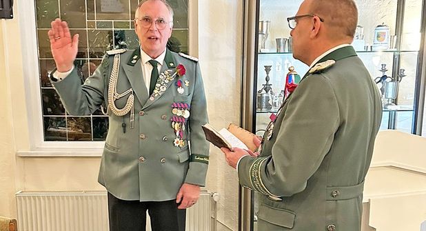 Wolfgang Nittritz wurde als neuer Vorsteher vereidigt.