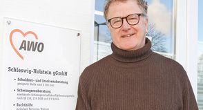 Steffen Fischer leitet die AWO-Schuldner- und Insolvenzberatung Eutin/Ostholstein.