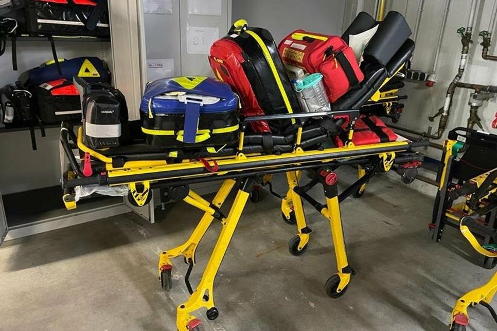 Medizinisches Material für die Ukraine.