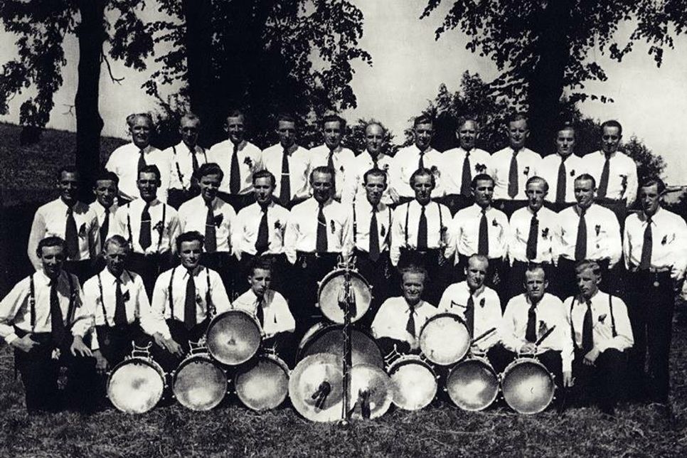 Spielmannszug Juli 1953.