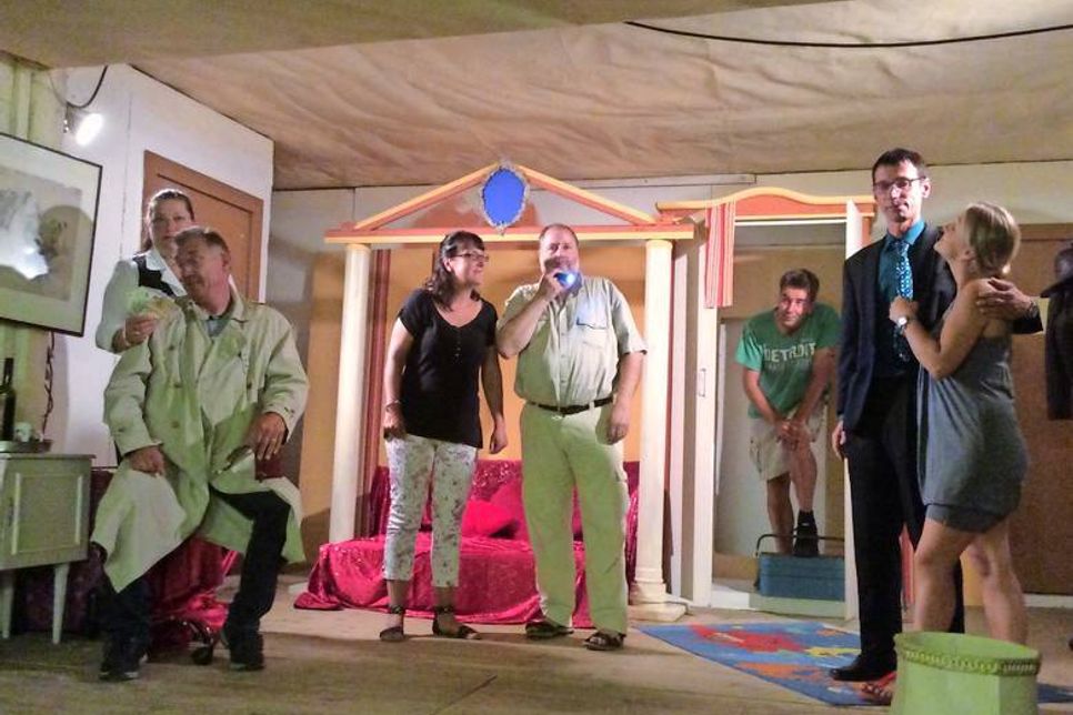 „Aphrodites Zimmer“ heißt das neue Stück vom Bungsbergtheater.