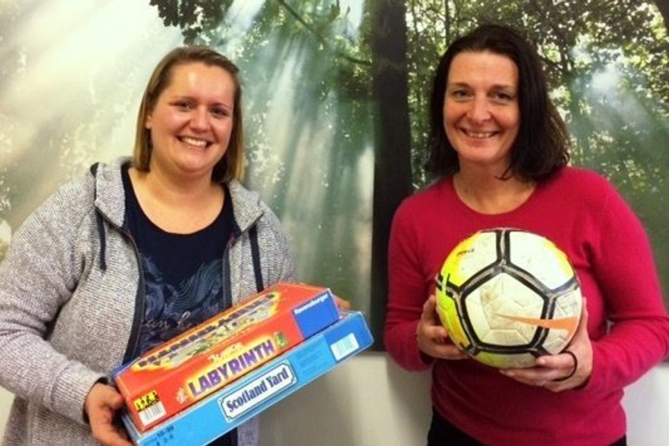 Rebecca Wiechmann und Denise Daude-Oster.