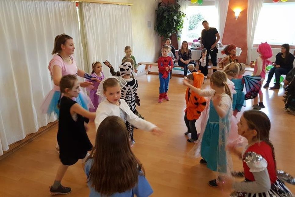 Beim Kinderfasching des TSV Süsel wurde viel getanzt.