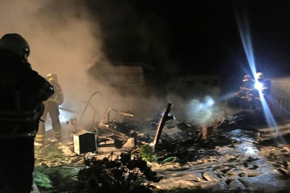 Die Neustädter Feuerwehr war schnell zur Stelle.