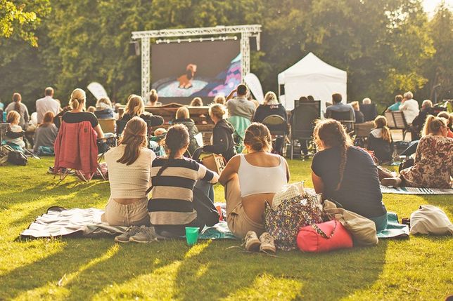 Der Seepark wird im Juli zum Open-Air-Kino.