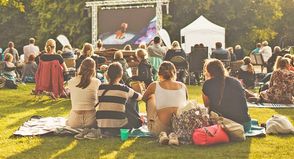 Der Seepark wird im Juli zum Open-Air-Kino.