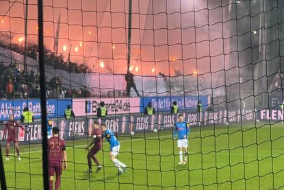 Nur am Anfang konnte der FCA-Anhang jubeln.