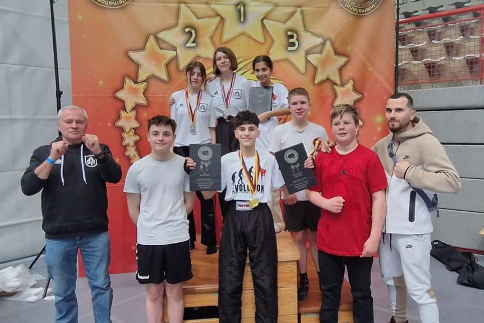 Die Teilnehmer des Neustädter Leichtathletik Clubs.