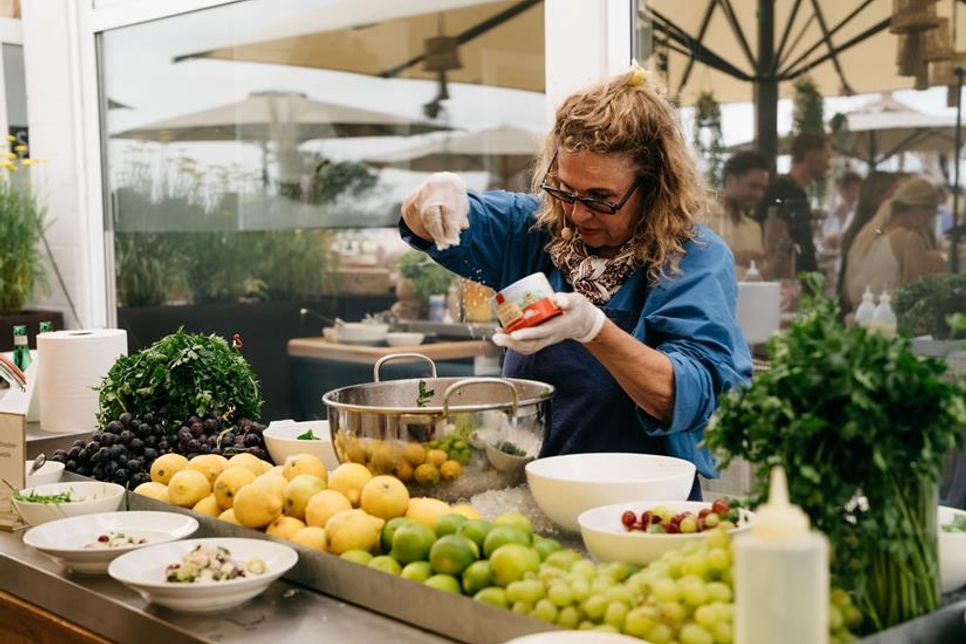 Haya Molcho brachte die Farben und Düfte ihrer Heimat auf die Teller.