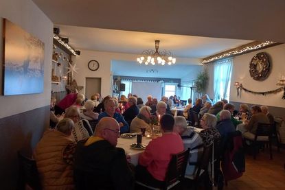 Gemeinsam feierten die Mitglieder des Sozialverbandes ihr Jahresabschlussfest.