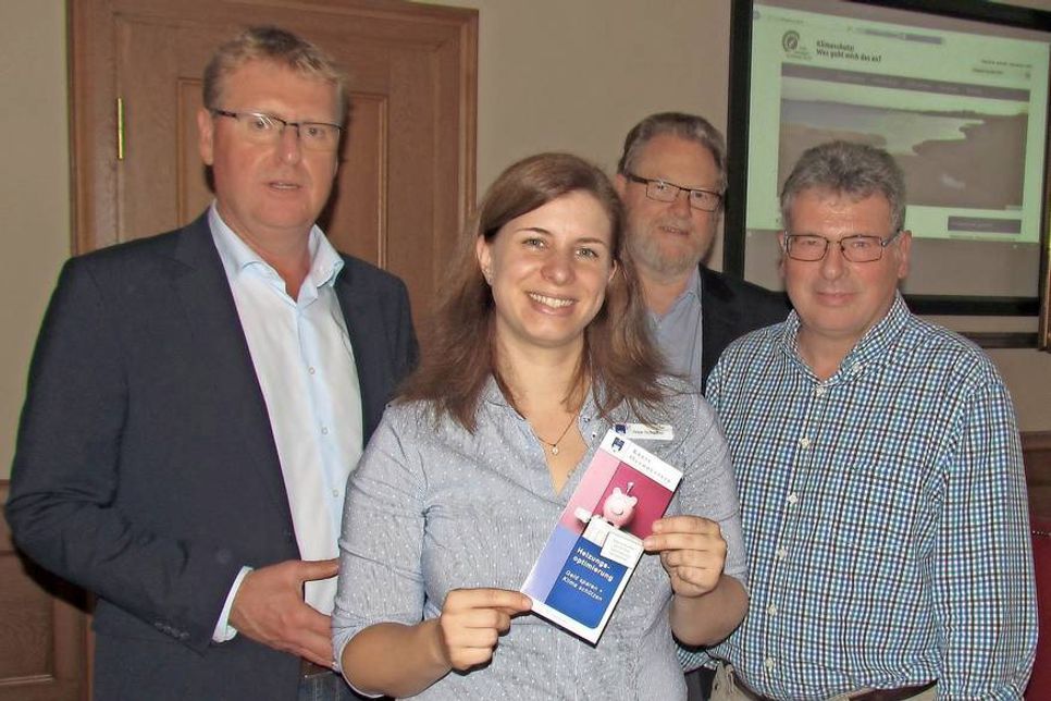 Nils Hollerbach, Anja Schäffler, Manfred Obieray, Horst Weppler (v. lks.).