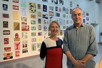 Das Künstlerpaar Ena und Christian Klopp aus Hamburg.