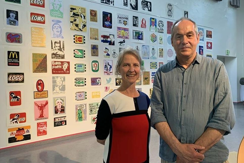 Das Künstlerpaar Ena und Christian Klopp aus Hamburg.