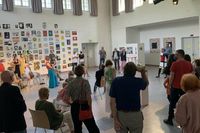 Gut besucht: Am Sonntag fand die Ausstellungseröffnung statt.