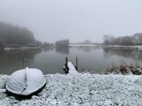 Dieses zauberhafte Foto von einem diesigen Tag am Scheelholzer See schickte uns Janina Path.