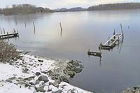 Gabriele Nellies machte einen Spaziergang am Neustädter Binnenwasser und fing diese Winterstimmung fotografisch ein.