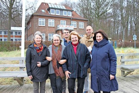 Martina Stapf, Edda Disselhoff, Ole Eggers, Bettina Hagedorn, David Simon und Dr. Tordis Batscheider (v. lks.) haben konkrete Pläne.