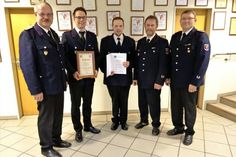 Klaus Seehase, Ole Knorr, Sascha Seehase, Carsten Schulz und Wolfgang Brömme (v. lks.).