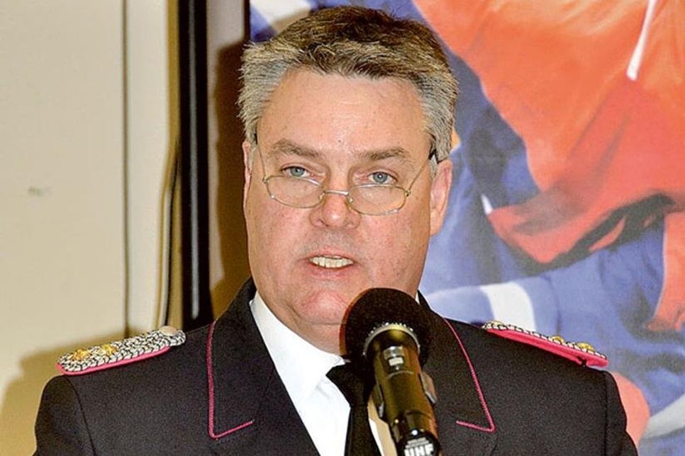 Kreiswehrführer Thorsten Plath.