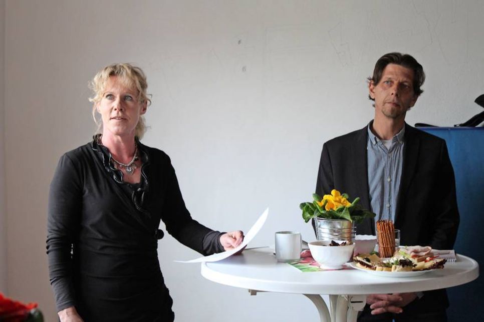 Leiterin Katrin Borchert und Fachbereichsleiter Matthias Thoms.
