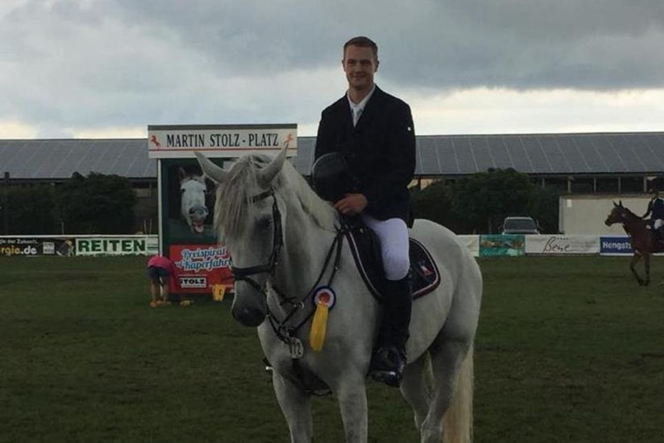 Leon Hiller mit Caspian 5.