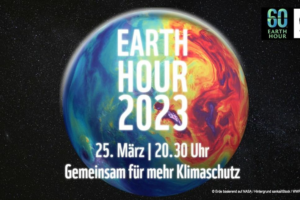 Am Samstag, dem 25. März wird um 20.30 Uhr für eine Stunde das Licht ausgeschaltet.