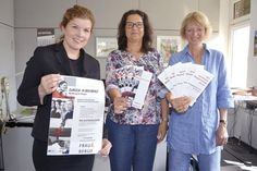 Stellten das neue Angebot in Stockelsdorf gemeinsam vor: Bürgermeisterin Julia Samtleben, Sabine Axt (FRAU &amp;amp; BERUF) und Stockelsdorfs Gleichstellungsbeauftragte Gudrun Dietrich. (Foto: Stefan Setje-Eilers)