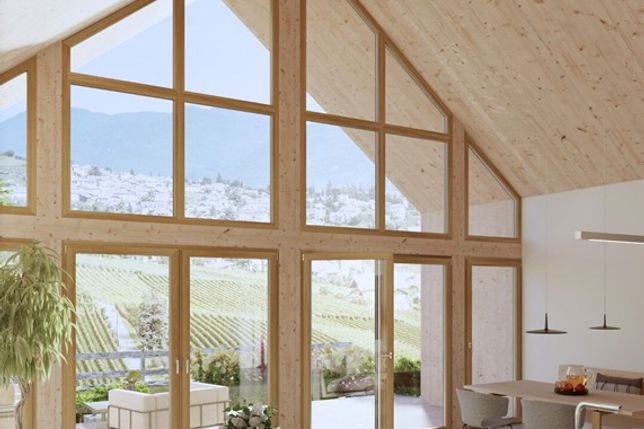 Bei großen Fensterfronten ist der Energiespar-Effekt von gut gedämmten Fenstern besonders groß.