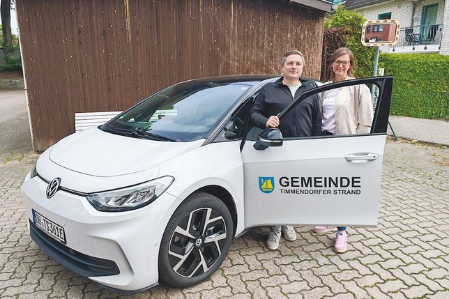Neues E-Auto der Gemeinde Timmendorfer Strand