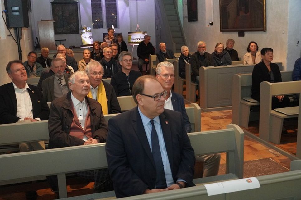 Gäste des Festaktes in der Hospitalkirche.