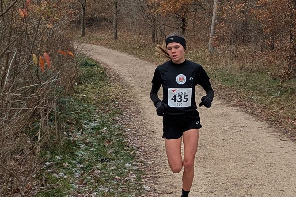 Pia Feline Loors auf der Strecke.