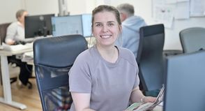 Online-Redakteurin Annika Loewe freut sich über den Neustart.